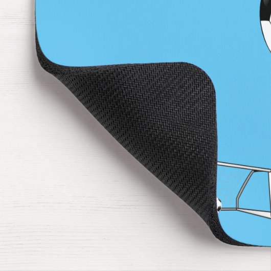 Pinguin Soccer Ball Mouse Pad! Mousepad (Ecke)