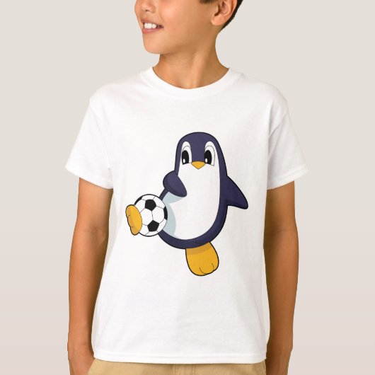Pinguin Soccer T-Shirt (Vorderseite)