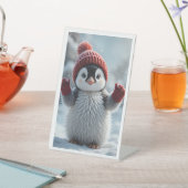 Pinguin Sockelschild (In SItu)