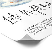 Pinguin - Späte Nachttaucher Poster (Ecke)