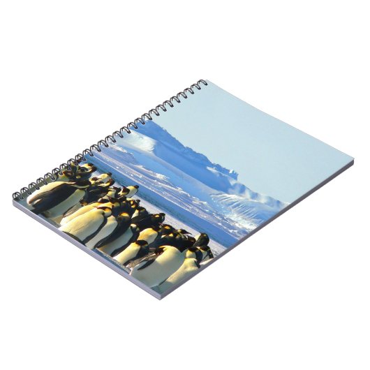 Pinguin-Spiralheft Notizblock (Linke Seite)