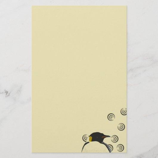 Pinguin stationär briefpapier (Vorderseite)