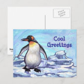 Pinguin Stationery Postkarte (Vorne/Hinten)