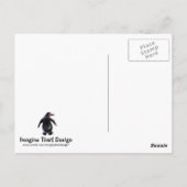 Pinguin Stationery Postkarte (Rückseite)