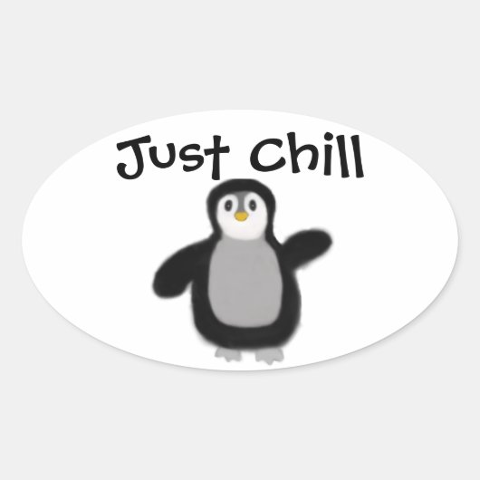 Pinguin Sticker Decal (Vorderseite)