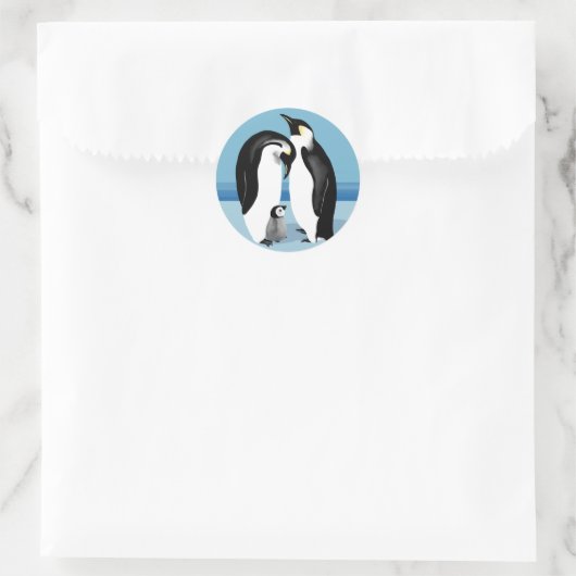 Pinguin Stickers (Tasche)