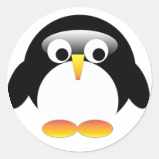 Pinguin Stickers (Vorderseite)