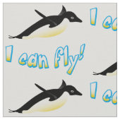 Pinguin Stoff (Nahaufnahme)