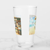 Pinguin Strandbar Glas (Links)