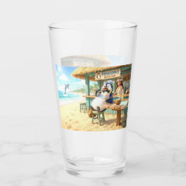 Pinguin Strandbar Glas