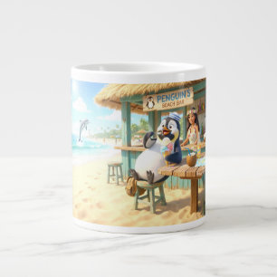 Pinguin Strandbar Jumbo-Tasse