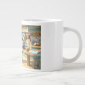 Pinguin Strandbar Jumbo-Tasse (Rechts)