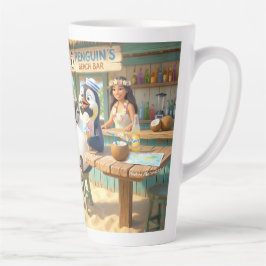 Pinguin Strandbar Milchtasse