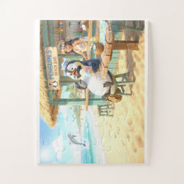 Pinguin-Strandbar Puzzle