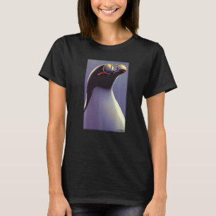 Pinguin Sunglasses Wild Animal Bird Sea Bird South T-Shirt