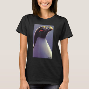 Pinguin Sunglasses Wild Animal Bird Sea Bird South T-Shirt
