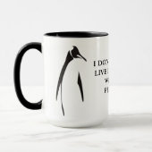 Pinguin Support Coffee Tasse (Combo Tasse, 15 oz) (Links)