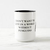 Pinguin Support Coffee Tasse (Combo Tasse, 15 oz) (Zentrum)