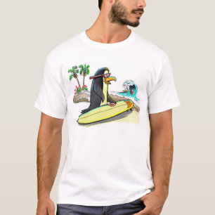 Pinguin-Surfer T-Shirt