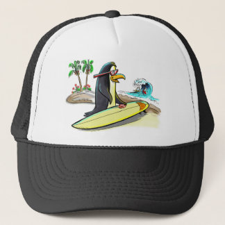 Pinguin-Surfer Truckerkappe