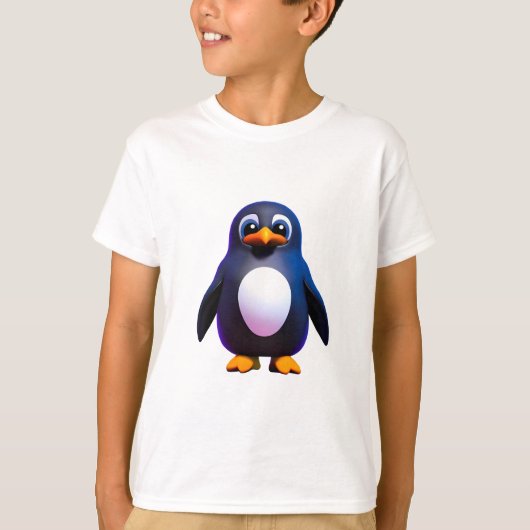 Pinguin-T - Shirt (Vorderseite)