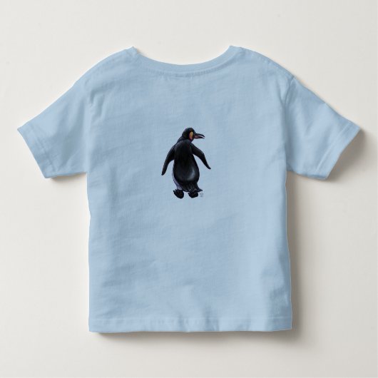 Pinguin-T - Shirt (Rückseite)