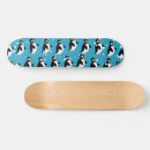 Pinguin-Tapete Skateboard (Horizontal)