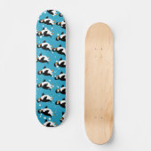 Pinguin-Tapete Skateboard (Vorderseite)