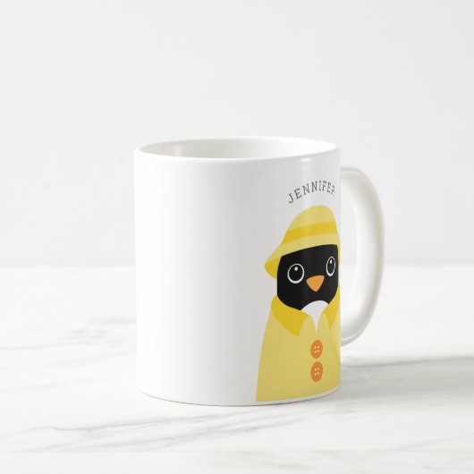 Pinguin-Tasse Kaffeetasse (VorderseiteRechts)
