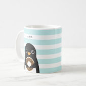 Pinguin-Tasse Kaffeetasse (Vorderseite Links)