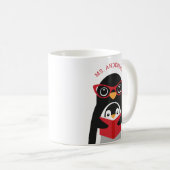 Pinguin-Tasse Kaffeetasse (VorderseiteRechts)