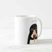 Pinguin-Tasse Kaffeetasse (VorderseiteRechts)