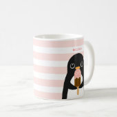 Pinguin-Tasse Kaffeetasse (VorderseiteRechts)