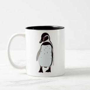 Pinguin-Tasse Zweifarbige Tasse