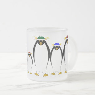 Pinguin-Tassen Mattglastasse