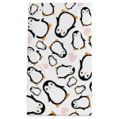 Pinguin Theme Baby Dusche Niedlich Kleine Geschenktüte (Vorderseite)