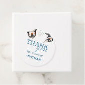 Pinguin Tier Winter Thema Danke Geschenkanhänger (Beispiel)
