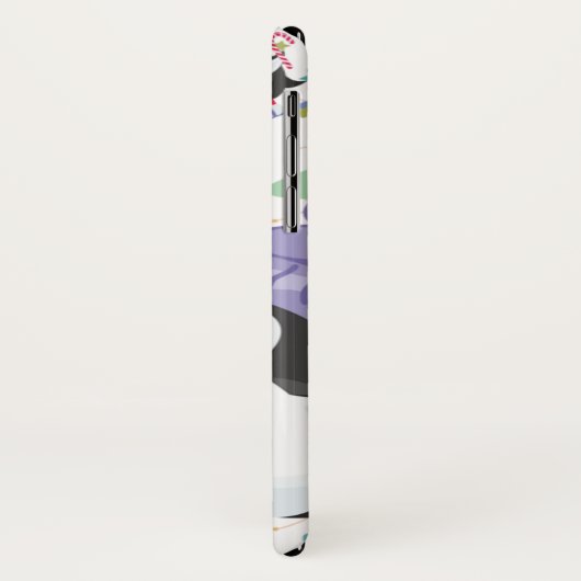 Pinguin-Torte Case-Mate iPhone Hülle (Hinten/Links)