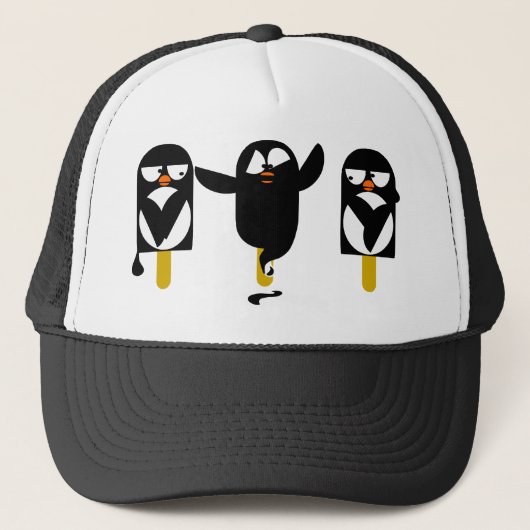 Pinguin Truckerkappe (Vorderseite)