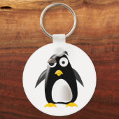 Pinguin-Tux-Linux-Bild Schlüsselanhänger (Vorderseite)