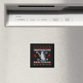 Pinguin überstimuliert, aber festlich hässlicher W Magnet (In Situ (Geschirrspüler))