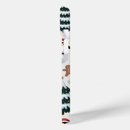 Pinguin und Christmas Tree iPhone / iPad Gehäuse Case-Mate iPhone Hülle (Rückseite / Links)