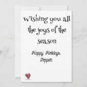 Pinguin und Iglu Northern Lights Scene (Rückseite)