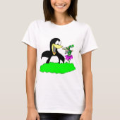 Pinguin und Leprechaun T-Shirt (Vorderseite)