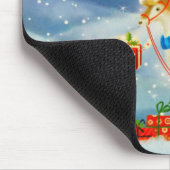 Pinguin und Reindeer Mousepad (Ecke)