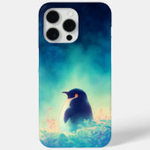 Pinguin unter dem dunklen Himmel Case-Mate iPhone Hülle (Rückseite)