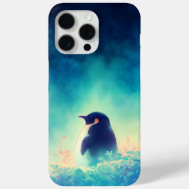 Pinguin unter dem dunklen Himmel Case-Mate iPhone Hülle