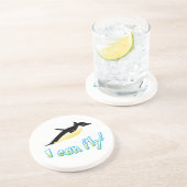 Pinguin Untersetzer (Seite)