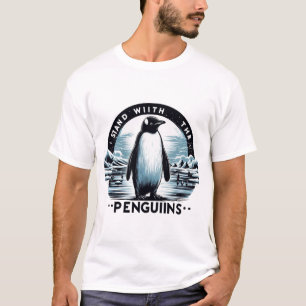 Pinguin unterstützt das Bewusstsein für die Meeres T-Shirt