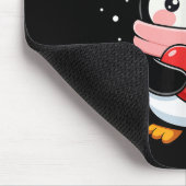 Pinguin Valentinstag Red Heart Winter Toddler Gi Mousepad (Ecke)